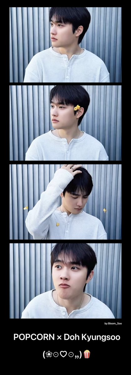 Bloom__Soo's tweet image. (❀⊙♡⊙„)🍿

#도경수 #DOHKYUNGSOO
#Popcorn #팝콘