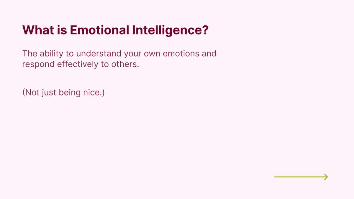 quire_io's tweet image. Leadership isn’t just about decisions—it’s about how they’re felt.

Understanding and responding to people is what turns plans into progress. Which skill matters most in your team? 👀 (1/2)

#leadership #peopleskills #productivitytips #leadershipdevelopment