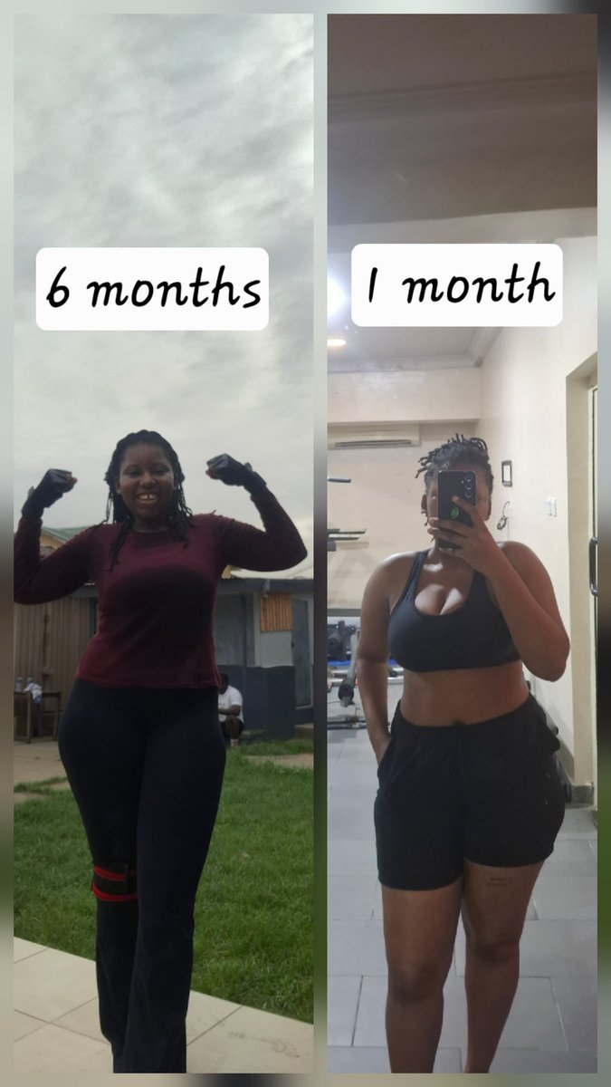 Can you tell the workout journey is going well?🤭