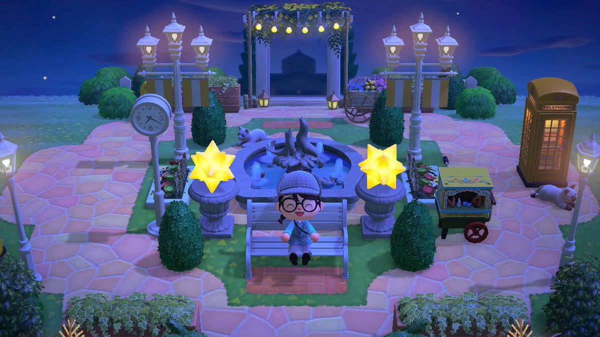 広場の島クリ、だいぶ頭を悩ませてちょっと形になってきた　むずい〜