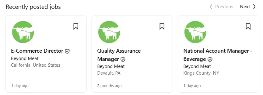 $BYND quietly posting roles across e-commerce, QA, and beverage is at least worth noting. Not proof of a turnaround by itself, but it does suggest they are still building, not just surviving.