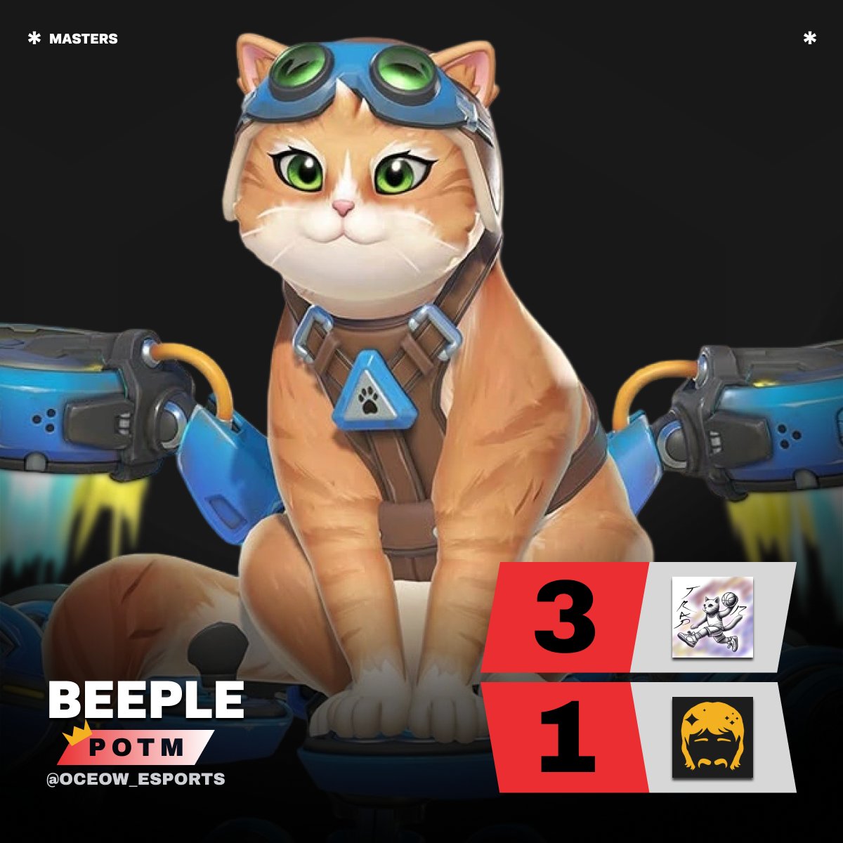 OW OCE Esports tweet media