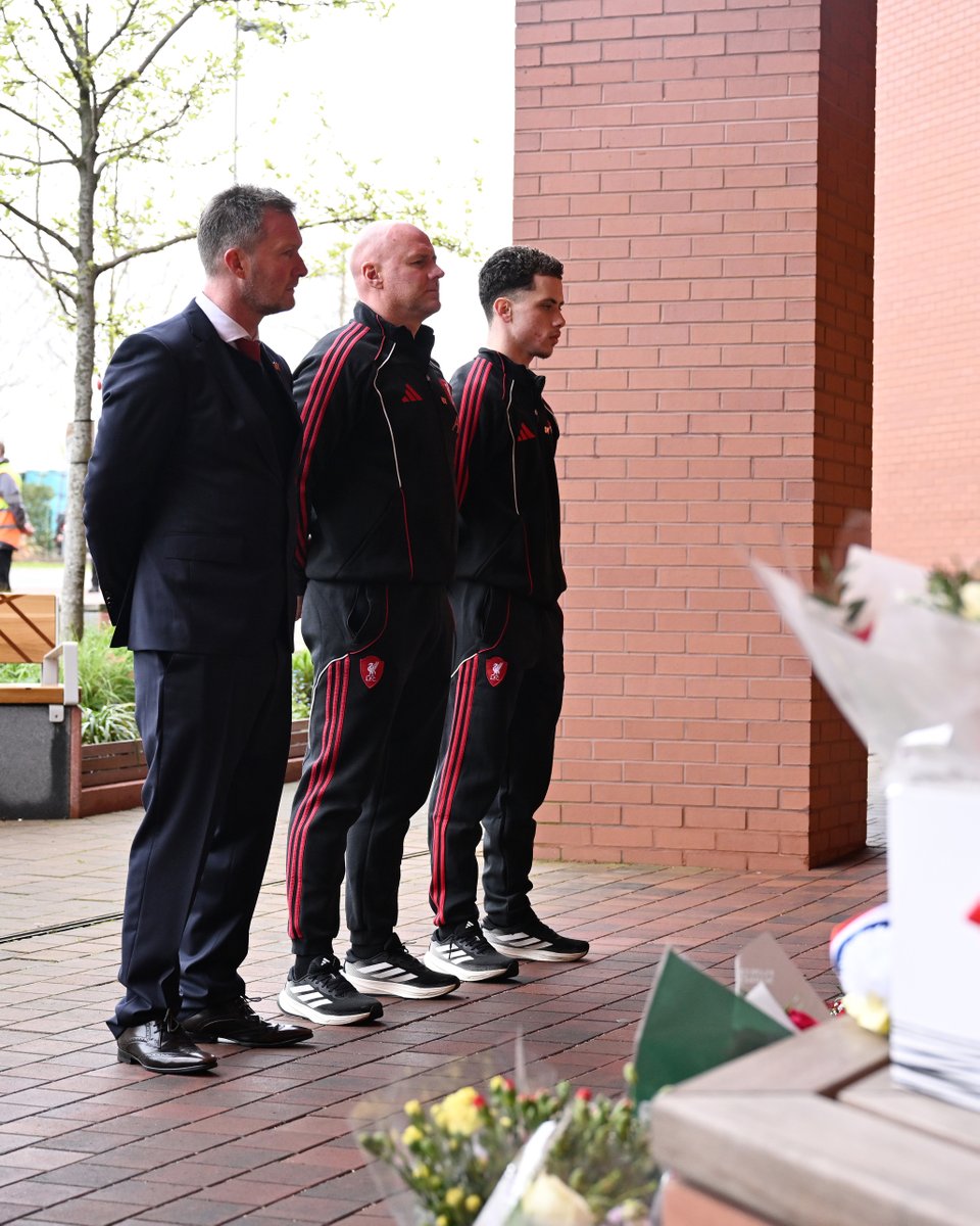 LFC's tweet photo. Respects are being paid across Liverpool Football Club today to mark the 37th anniversary of the Hillsborough tragedy.