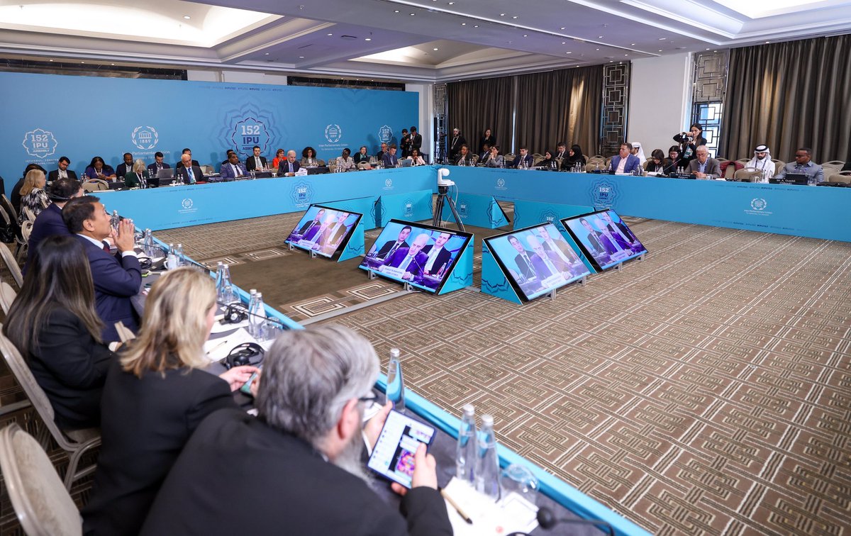 Dünya parlementoları, 152. IPU Zirvesi’nde İstanbul’da buluşuyor…

<a href="/TBMMresmi/">TBMM</a> 

yenidevirgazetesi.com/gundem/dunya-p…