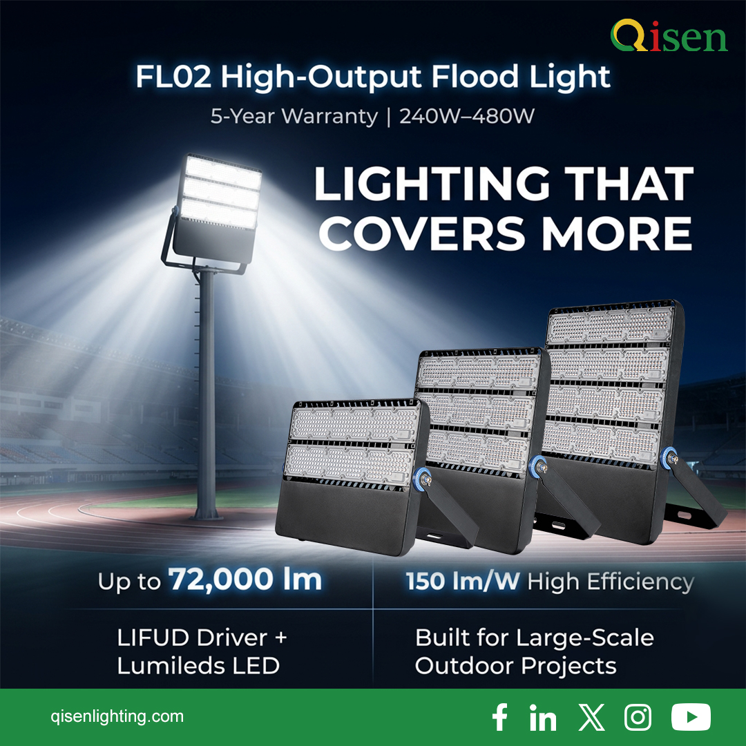 qisen_official's tweet image. Why install more lights
if fewer can do the job?

💡 72,000 lm
💡 150 lm/W

Lower cost. Smarter setup！

🔗: qisenlighting.com

#LEDLighting #FloodLight #OutdoorLighting