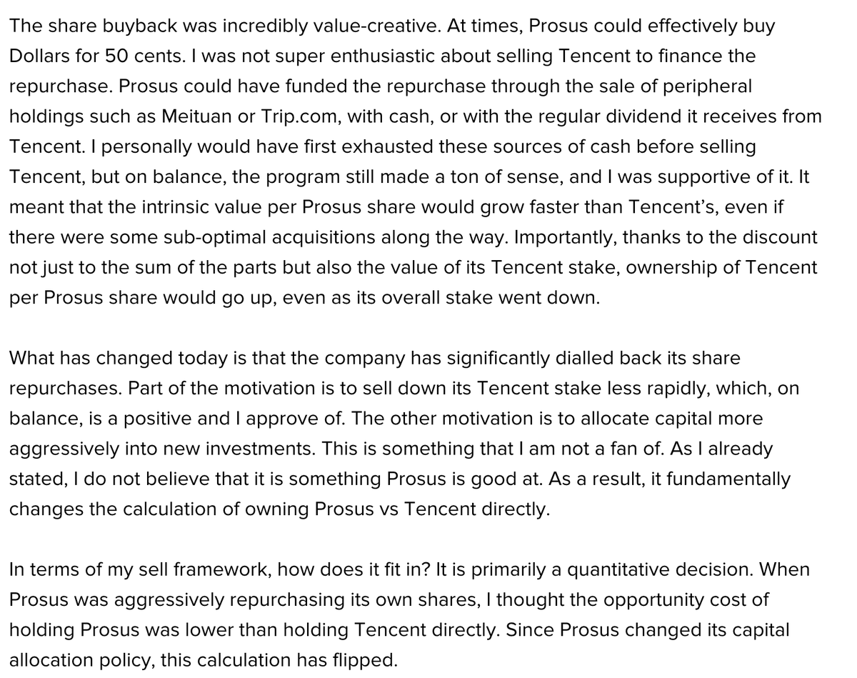 mtobinwex's tweet photo. Interesting take on Prosus $JSEPRX from Rob Vinall https://t.co/IGFSw2HANV