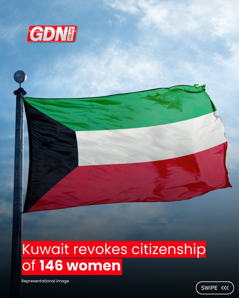 GDNonline's tweet image. 146 women lost their Kuwaiti citizenship today after recent amendments to the citizenship laws were put into effect.

#kuwait #citizenship #gdnonline