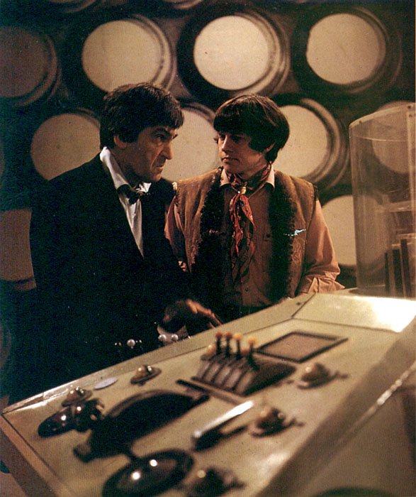 DoctorWhoPix's tweet image. The Second Doctor (Patrick Troughton) and Jamie (Frazer Hines) #DoctorWho #DrWho