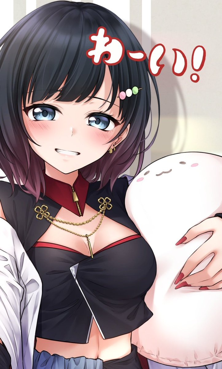 ミニだんご。🍡🌸🎨Vの姿 tweet media