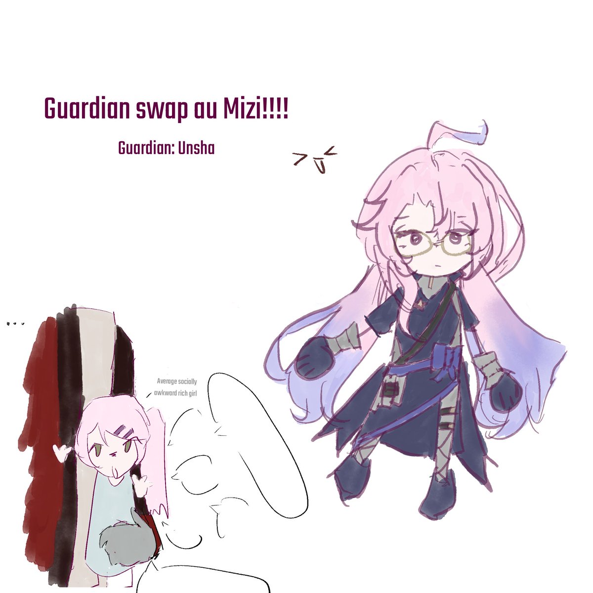 foilcheesecake's tweet photo. Yet another swap au 🔥🔥🔥i fucked up bad with the sua design lmao

#alnst #alnstswapau https://t.co/PtEVALlImH
