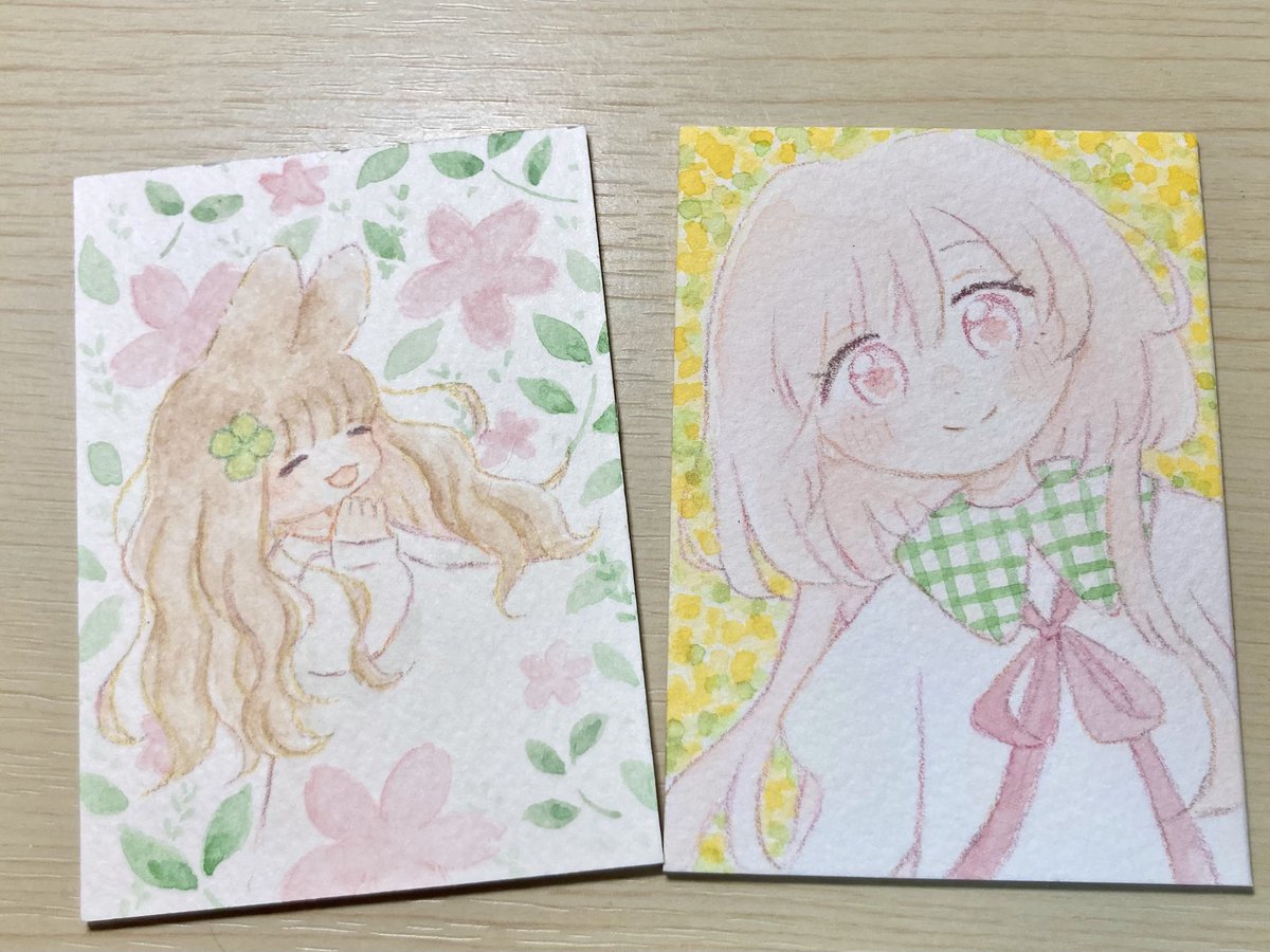 途中までだけど描いた🌸