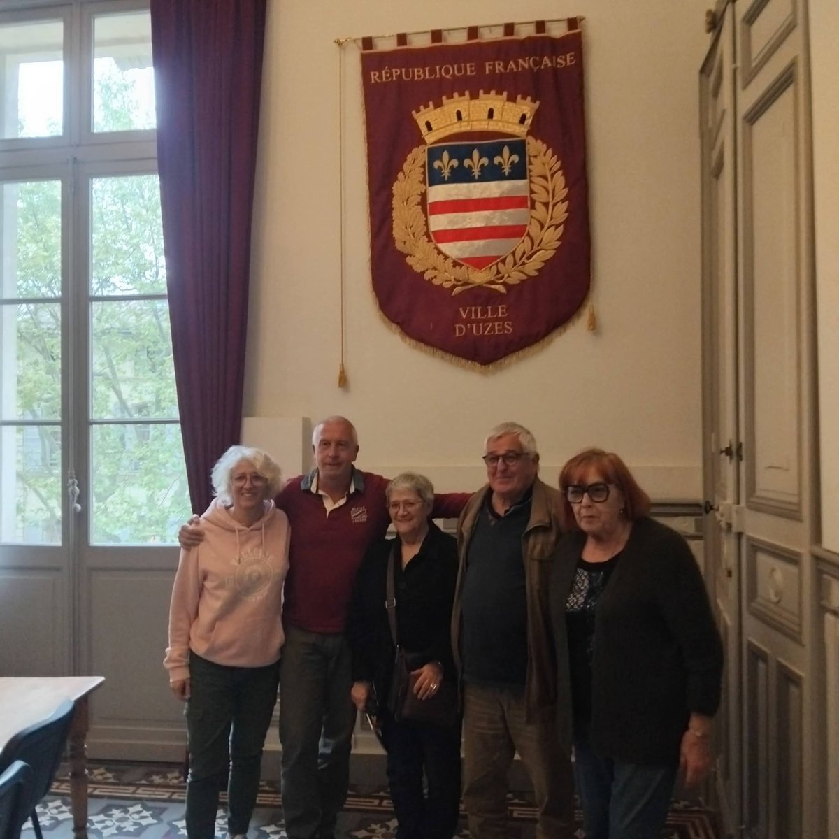 ComiteUzes's tweet photo. Lundi 13/04/2026, a eu lieu l'élection du nouveau bureau de notre comité de jumelage. https://t.co/eHYariqtzX