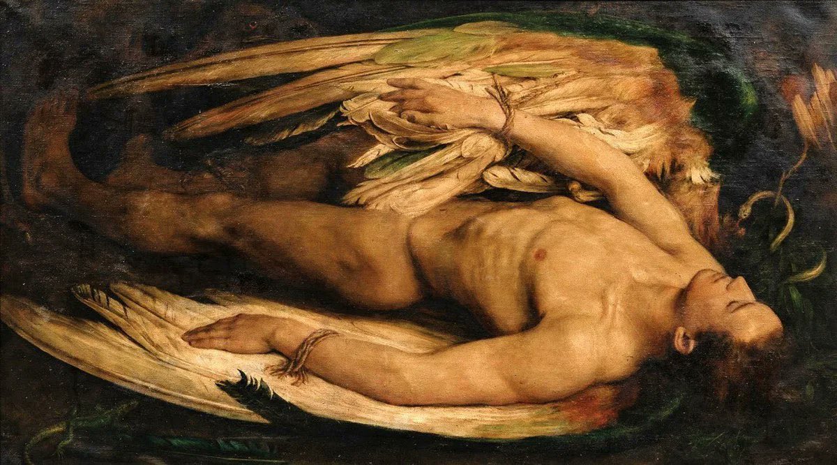 Icarus Fallen by Alfred Schwarzschild, 1920