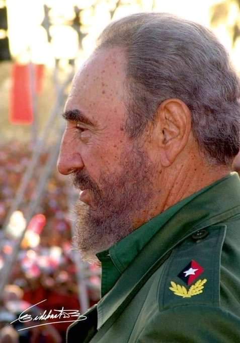 "Los imperialistas deben saber que si aquel pueblo de Girón era un pueblo ya fuerte, este pueblo de hoy es un pueblo cien veces más fuerte". #FidelPorSiempre