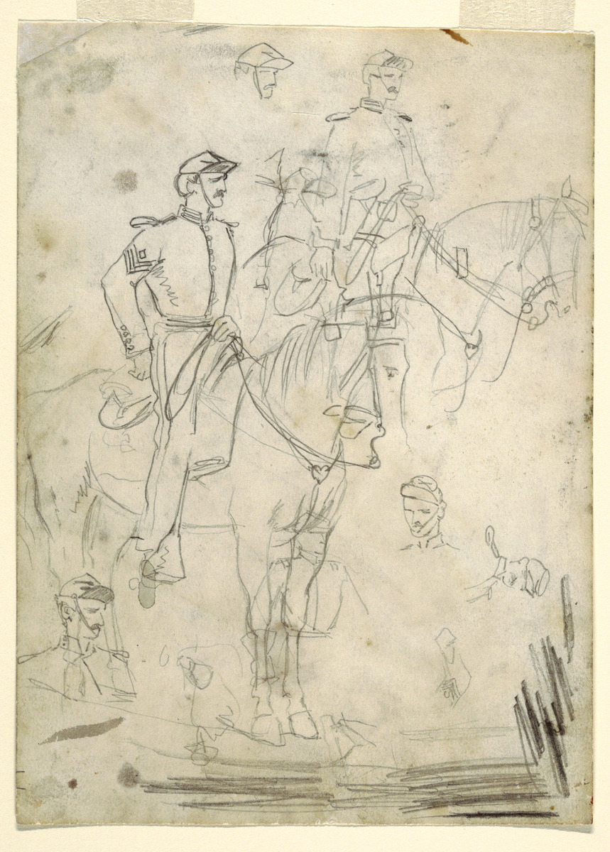 artisthomer's tweet image. Two Sketches of an Officer #artbots #homer