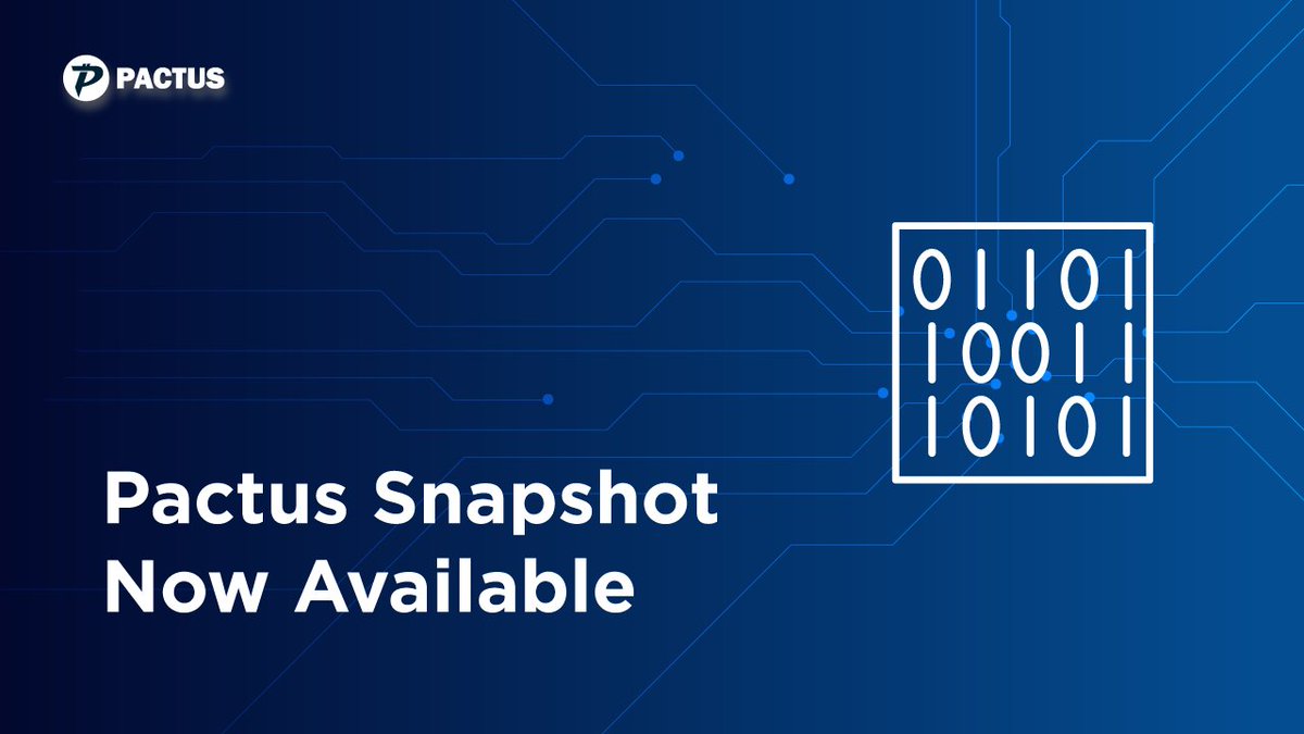 Pactus Blockchain tweet media