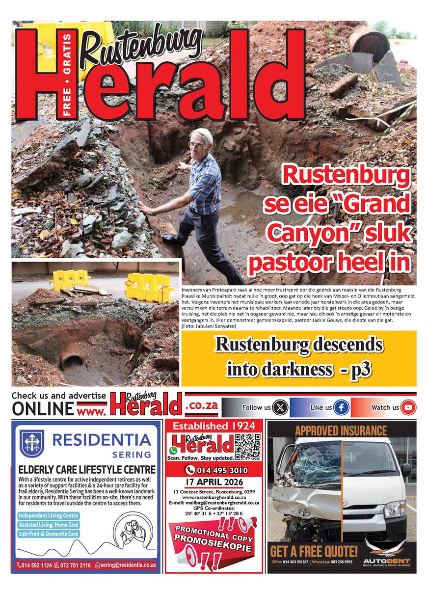 Rustenburg Herald tweet media