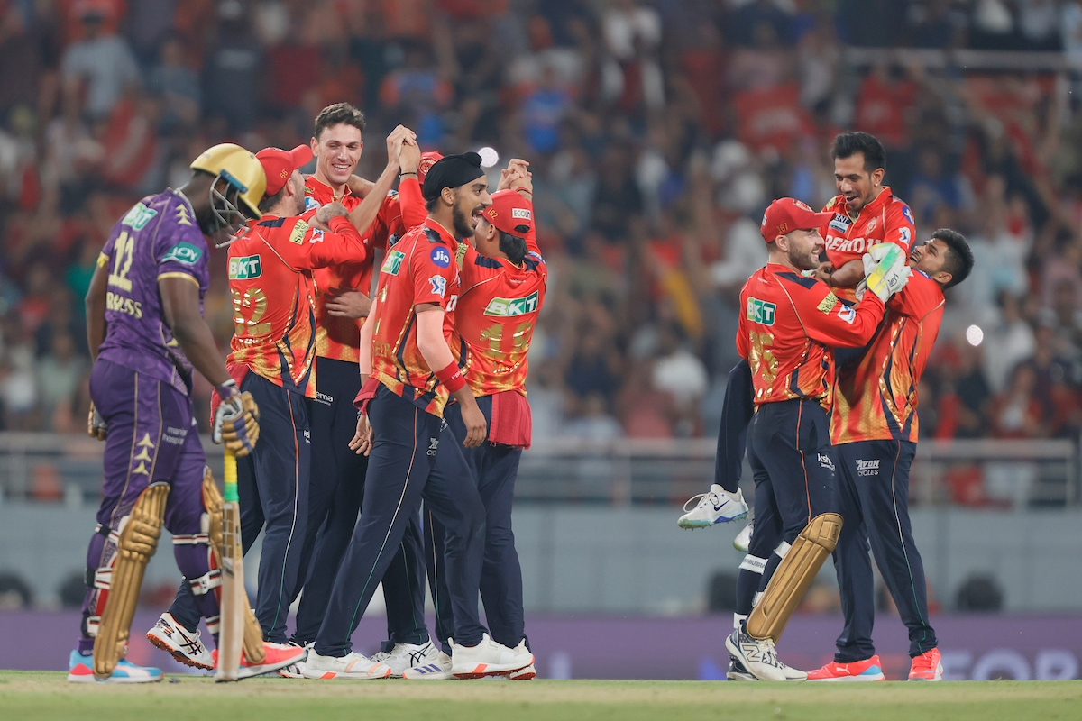 cricbuzz's tweet image. #OnThisDay in #IPL2025, #PBKS defended 111 vs #KKR  - the lowest total successfully defended in IPL history 🔥🔥

#CricketTwitter