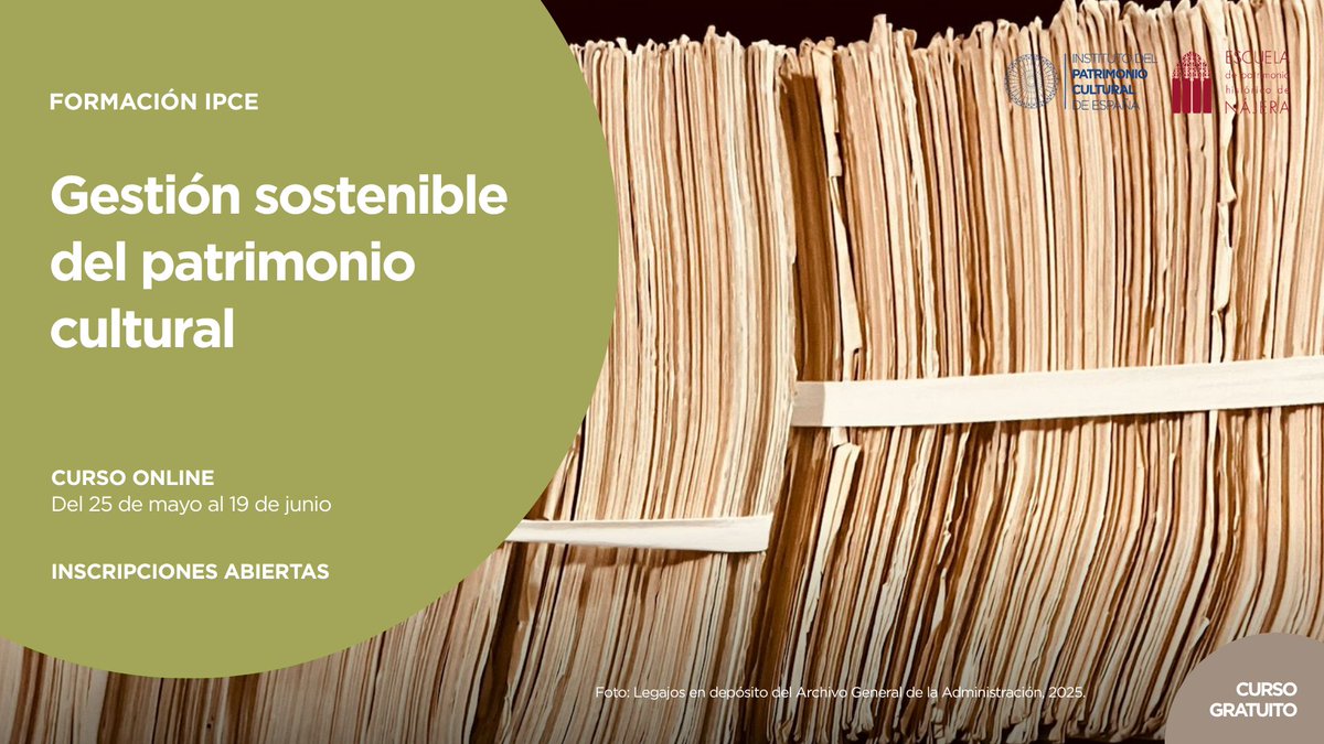 Instituto del Patrimonio Cultural de España tweet media