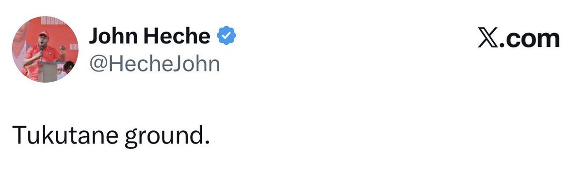 😁😁💪🏽🔥
Anzeni Kanda Maalum 
Ni raha sana kutokubali ku compromise! Yaani maamuzi ya kwenu si ile ya kusikilizia na kupangiwa kama vyama vikaragosi vingine!
Simameni hapohapo! 
#TutaelewanaTu #FreeTunduLissu