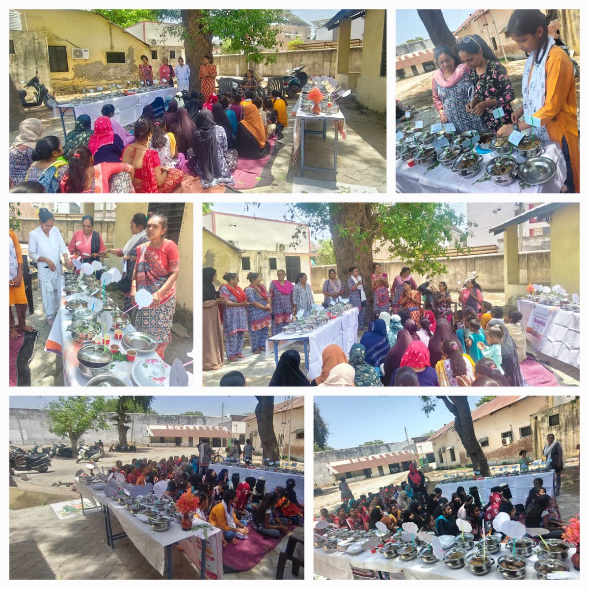 આજ રોજ પોષણ પખવાડીયા-૨૦૨૬ અંતર્ગત આઈ.સી.ડી.એસ ઘટક-૧ બોરસદમાં વાનગી સ્પર્ધાનું આયોજન કરવામાં આવ્યું જેમાં શાળાના આચાર્ય શ્રી, CHO સાહેબશ્રી, ANM  અને FHW અને કિશોરીઓ અને બોરસદ -૧ &amp; ૨ સેજામાં આશાદિપ ફાઉન્ડેશનના પ્રતિનિધિશ્રી  કિશોરીઓ ઉપસ્થિત રહેલ. #poshanpakhavdiya2026