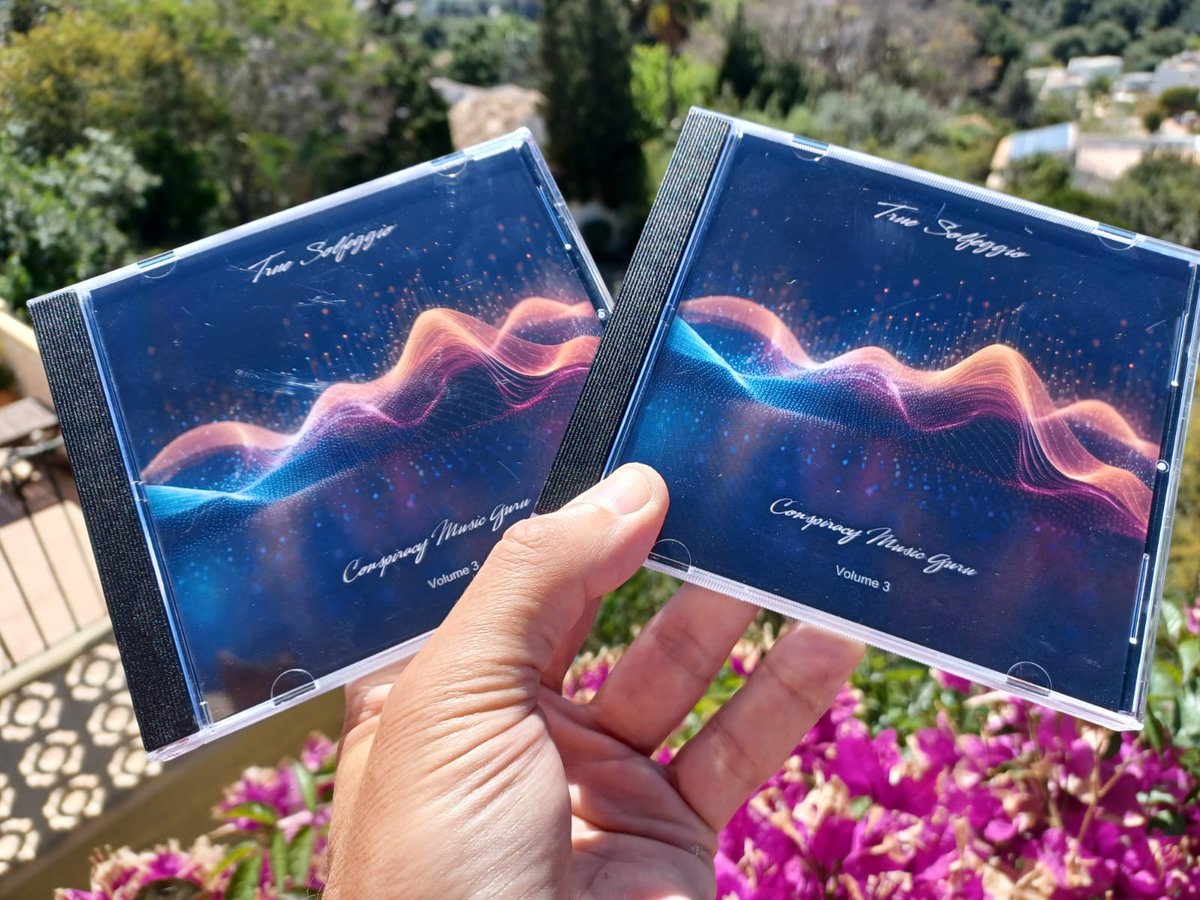 alex_conspiracy's tweet photo. Just got my test copies of "True Solfeggio Vol. 3" (Out 7/7)
My 7th album and quite possibly my last.... https://t.co/q4JXHuFmFe