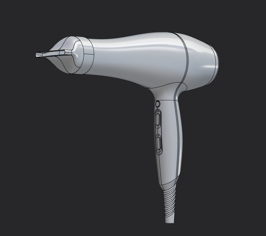 galalhasan03's tweet image. My 3D design for Hairdryer from image the client provided to make render for his website and his online electronics store 
#3DModels  #Blender #ecommerce #AmazonUK 
#webstore #ecommerce