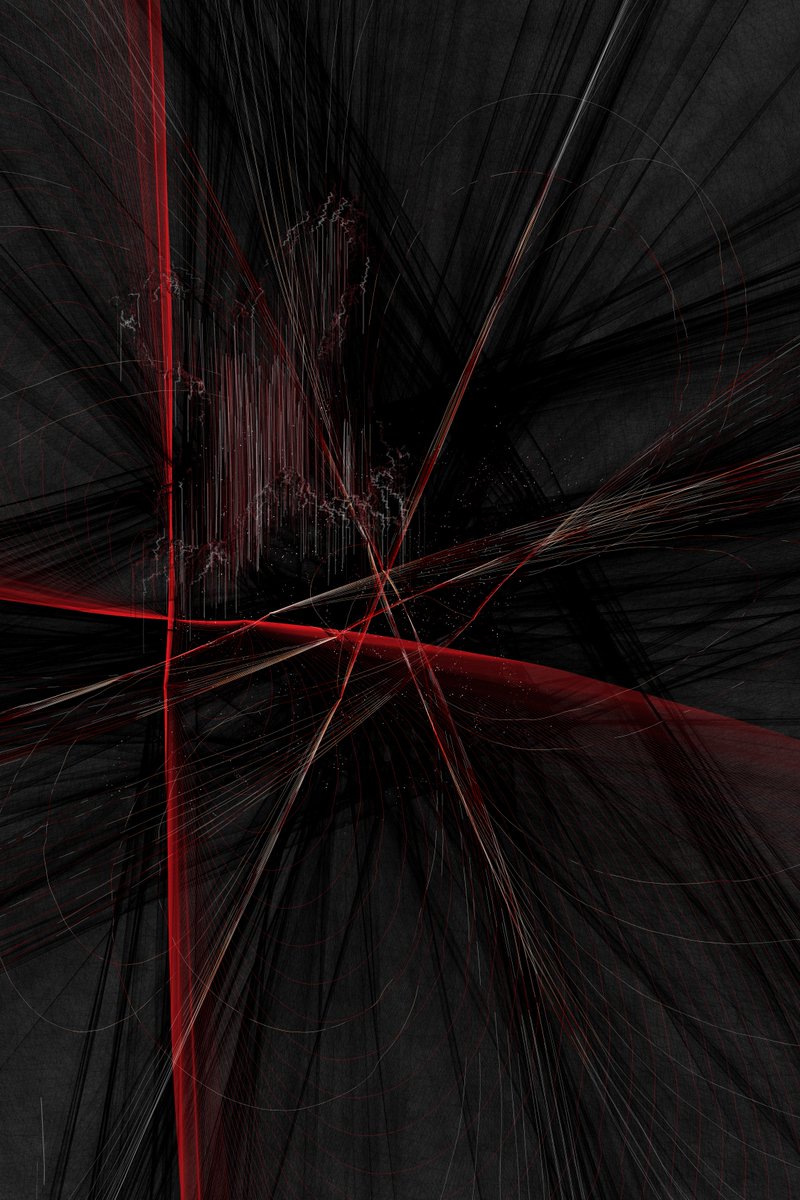 LargosArt's tweet image. #generativeart, #codeart, #contemporaryart, #processing, #p5js, #emergence, #black