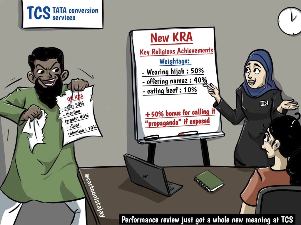 viveknmiet's tweet image. Performance review just got a whole new meaning at #TCS

#conversion #harrasment