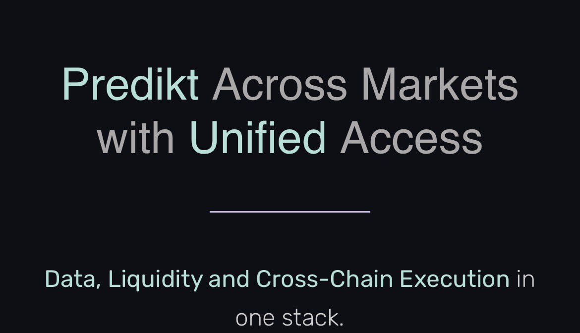 TolaCrypt's tweet image. Early alpha; Predikt Tester Incentives.

Sign up for waitlist as they approach Beta launch.

• Visit: (predikt.gg/?ref=LPJRR4MB)
• Connect solana or sui wallet 
• Join waitlist 
• Done

Being early would play a big role in the future, as stated in the article.

Stay tuned fam.