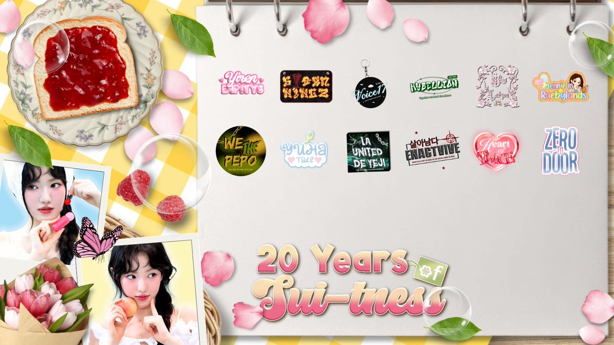 𝜗𝜚... 20 Seasons of Sui-tness 🍀🍓 tweet media