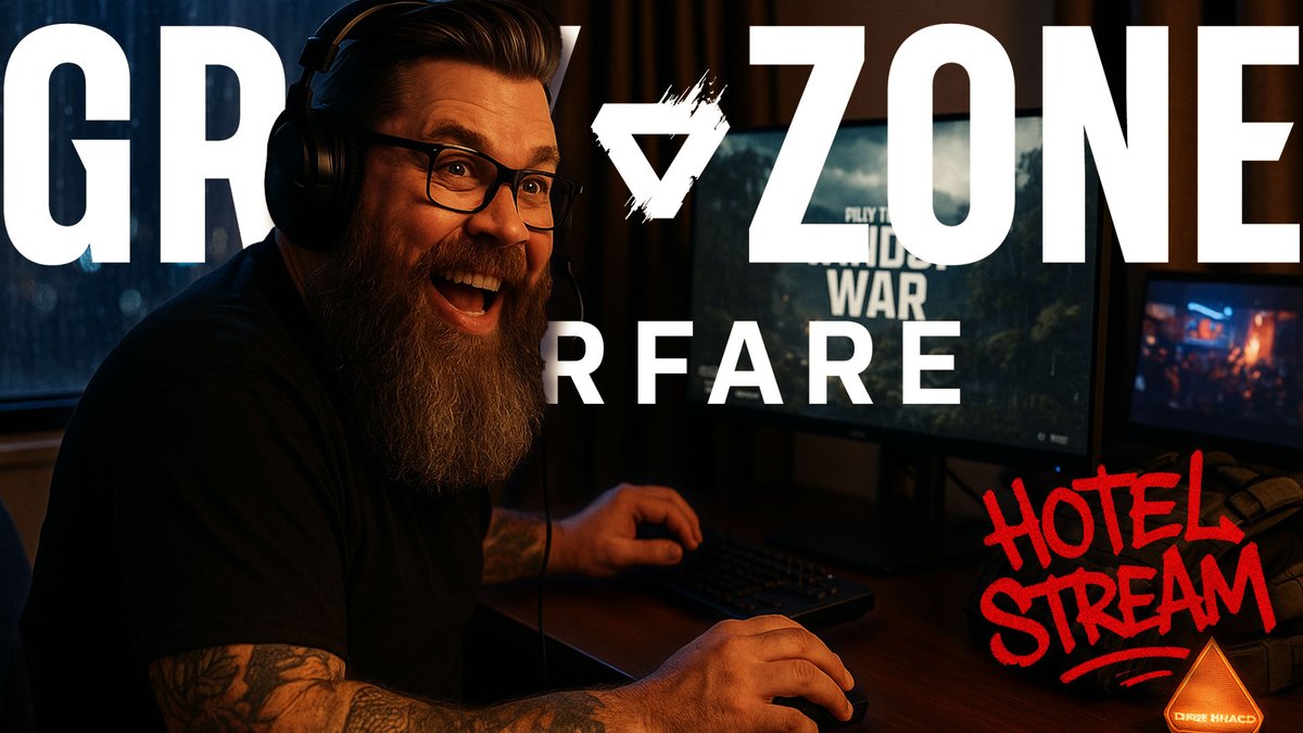 damnitbennett's tweet photo. Hotel stream day 2 at ExtraLife elevate..
Grinding vulture levels in gray zone warfare from the room because the Vulture waits for no one...
live now https://t.co/4AlNwmPuc6 https://t.co/c98Alxdtg2