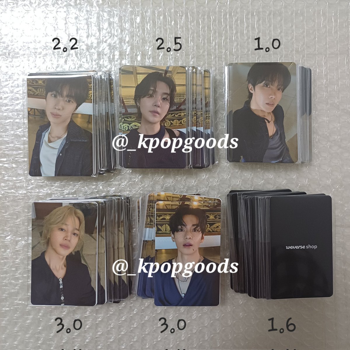 BTS 방탄 Goyang Concert
weverse pick up photocard

고양 아리랑 콘서트 픽업 앨범 셀피 포카

Arirang selfie pc luckydraw Album arirang rm Jin suga J-hope Jimin V JK sell poca Special Gift wts 위버스 현장 포토카드 양도 셀포 럭드 미공포 남준 알엠 석진 슈가 윤기 제이홉 지민 태형 정국