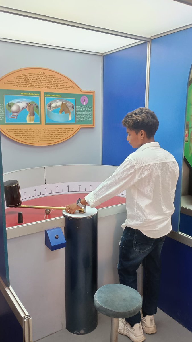 DscBardhaman's tweet image. On this auspicious occasion of Bengali New Year, the spirit of curiosity and celebration came alive at @DscBardhaman a unit of @ncsmgoi @MinOfCultureGoI.
We thank all our visitors for making this day truly special.
#ScienceForAll #CuriosityUnleashed #ExploreScience #Inspiration