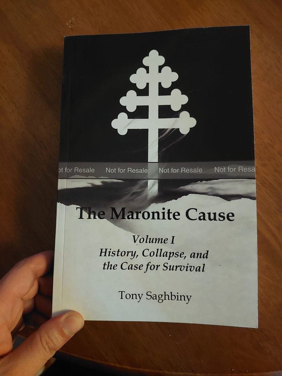 Finally got the proof copies for Volume I!
If you didn't get the book yet, it's still available online for free here:
themaronitecause.com/wp-content/upl…