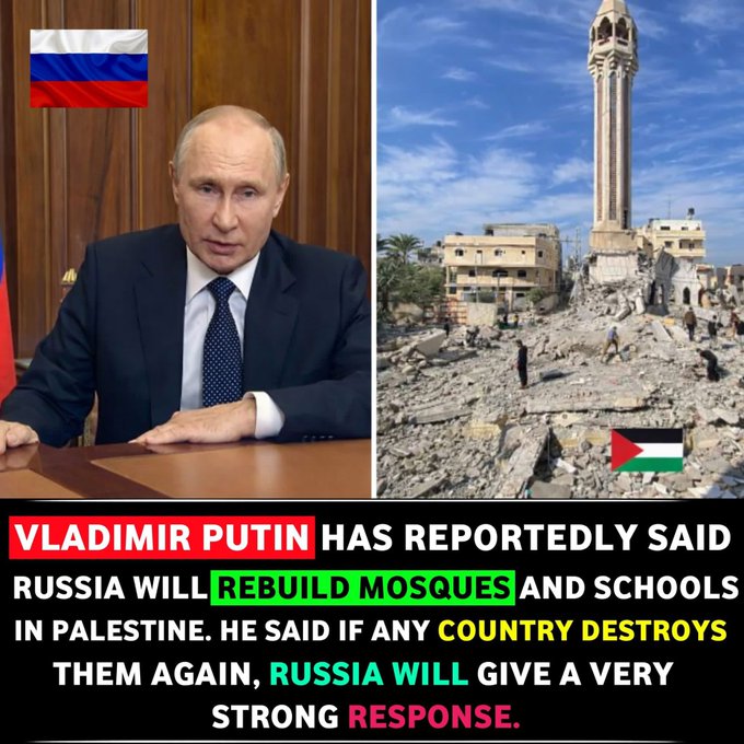 YourmediaAgency's tweet image. #Trump #Putin Russland wird sich verstärkt am Wiederaufbau in Gaza und Palästina beteiligen, so heutige Meldungen aus Moskau. Und wahrscheinlich gilt das auch für die durch den IranKrieg der USA herbeigeführten Zerstörungen in den arabischen Staaten. Sehr klug, wichtig und