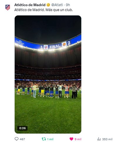 Si el año pasado no lo consideraron una falta de respeto, este año tampoco lo es.
La tenia guardadisima el CM. MARAVILLOSO.