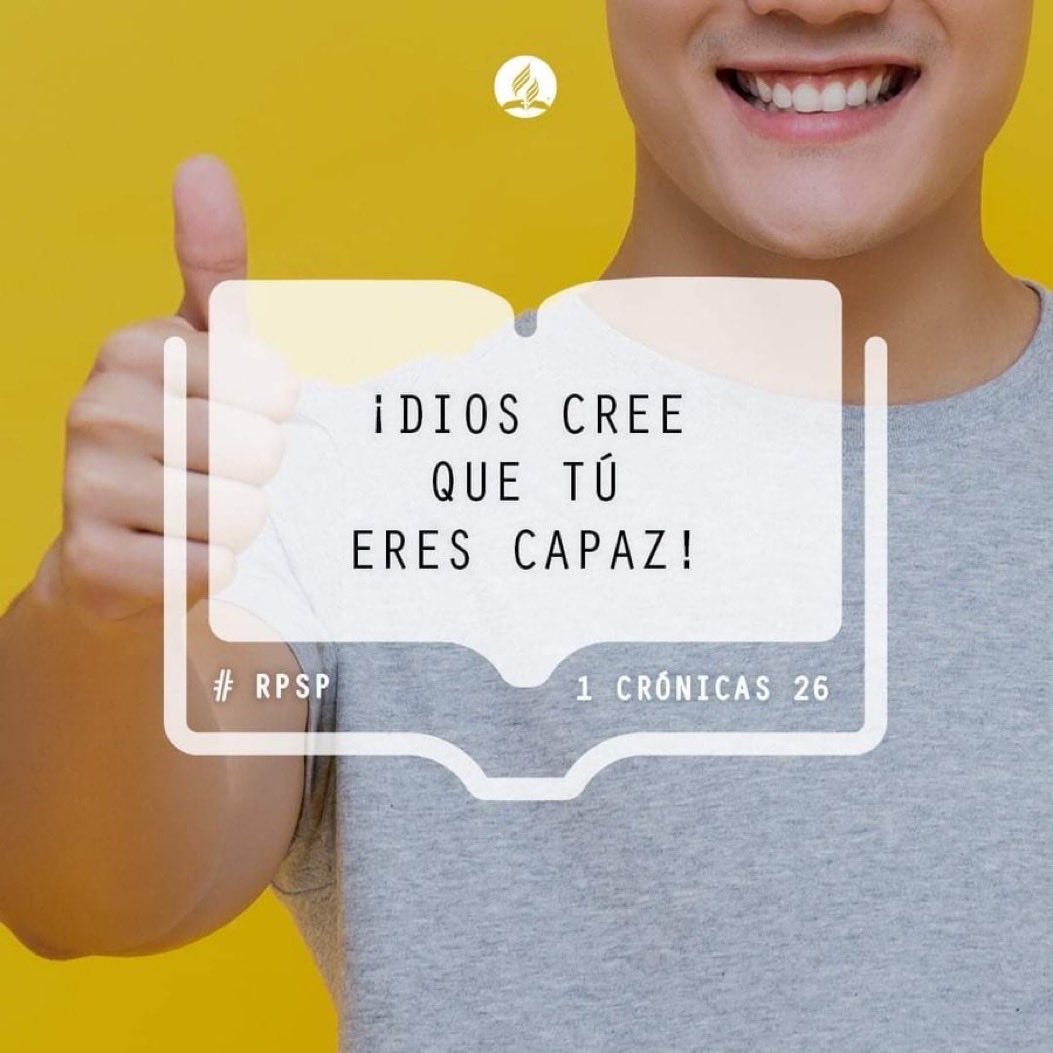 Como porteros 

“Todos estos descendientes de Obed-edom, entre ellos sus hijos y nietos..eran hombres muy capaces y competentes para su trabajo.”
1 Cro 26:8

En la vida cada persona tiene propósitos, pero el más grande es vivir conforme al propósito de Dios.

#PrimeroDios
#rpsp