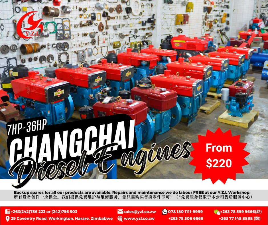 YWholesalers's tweet photo. THE BEST INDUSTRIAL AND CONSTRUCTION EQUIPMENT AVAILABLE AT Y.Z.L WHOLESALER
FREE LABOUR FOR REPAIRS AND MAINTENANCE
#welding #platecompactors #porkervibrators #electricmotors #pickaxes #shovels #alternators #compressors #winches #concretemixers #concretecutters #chickenpluckers https://t.co/jiqb8B0GnY
