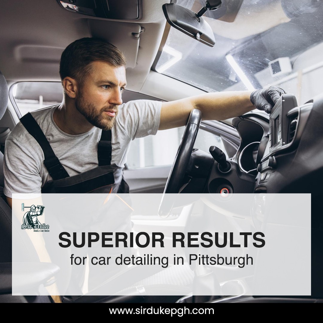 Sir_Duke_LLC's tweet photo. Elevate your investment with Pittsburgh’s most comprehensive detailing. We deep clean and condition every surface to remove contaminants and restore your car’s original luster.

Visit Sir Duke online
https://t.co/0WQMYxd6s3

#CarDetailing #PittsburghSmallBusiness #SirDuke https://t.co/2VNJMI7n8M