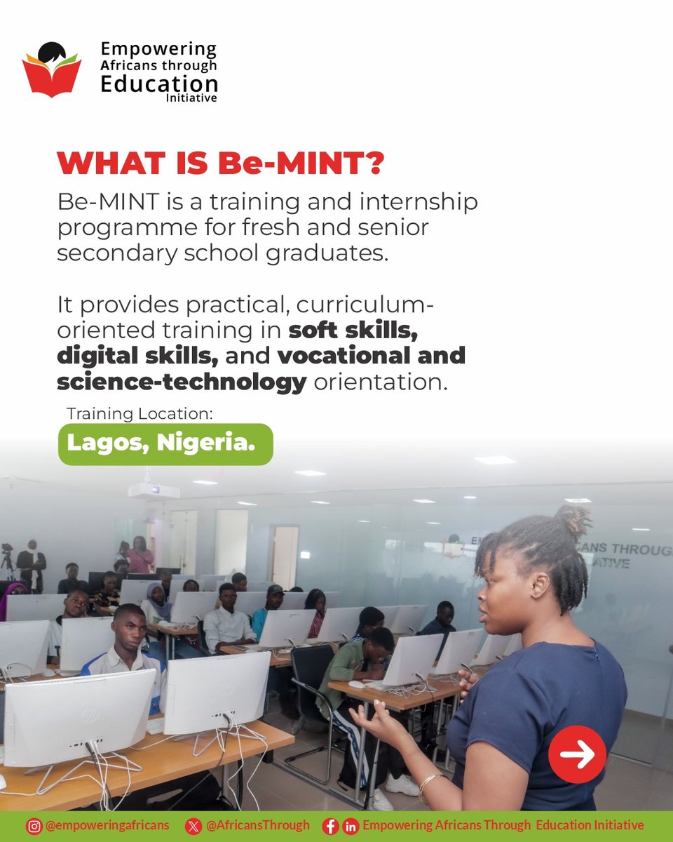 Empowering Africans through Education Initiative tweet media