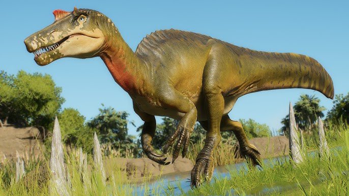 Cretaceous27738's tweet image. The dinosaur of the day is Irritator!