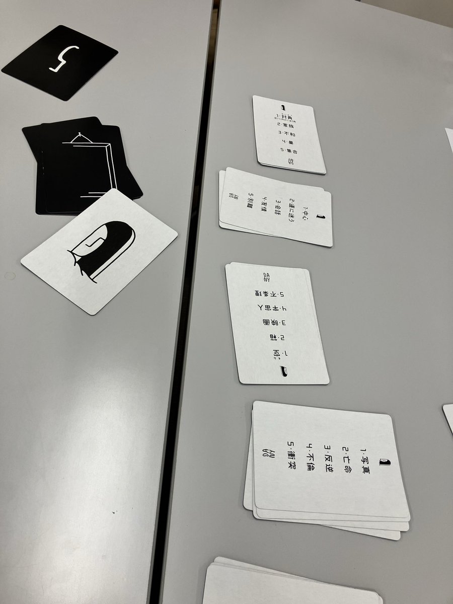 krmamecha0119's tweet photo. @BoardGame_Lilac 
先日のボドゲ会にも参加させていただきました🙌
初プレイの「ふたつの街の物語」が面白かったです。
タイルドラフト式で両隣のプレイヤーとの間にそれぞれ街を作り、点数が低い方の街の得点が自分の得点になる仕組み。 https://t.co/ZO8BMEbibS