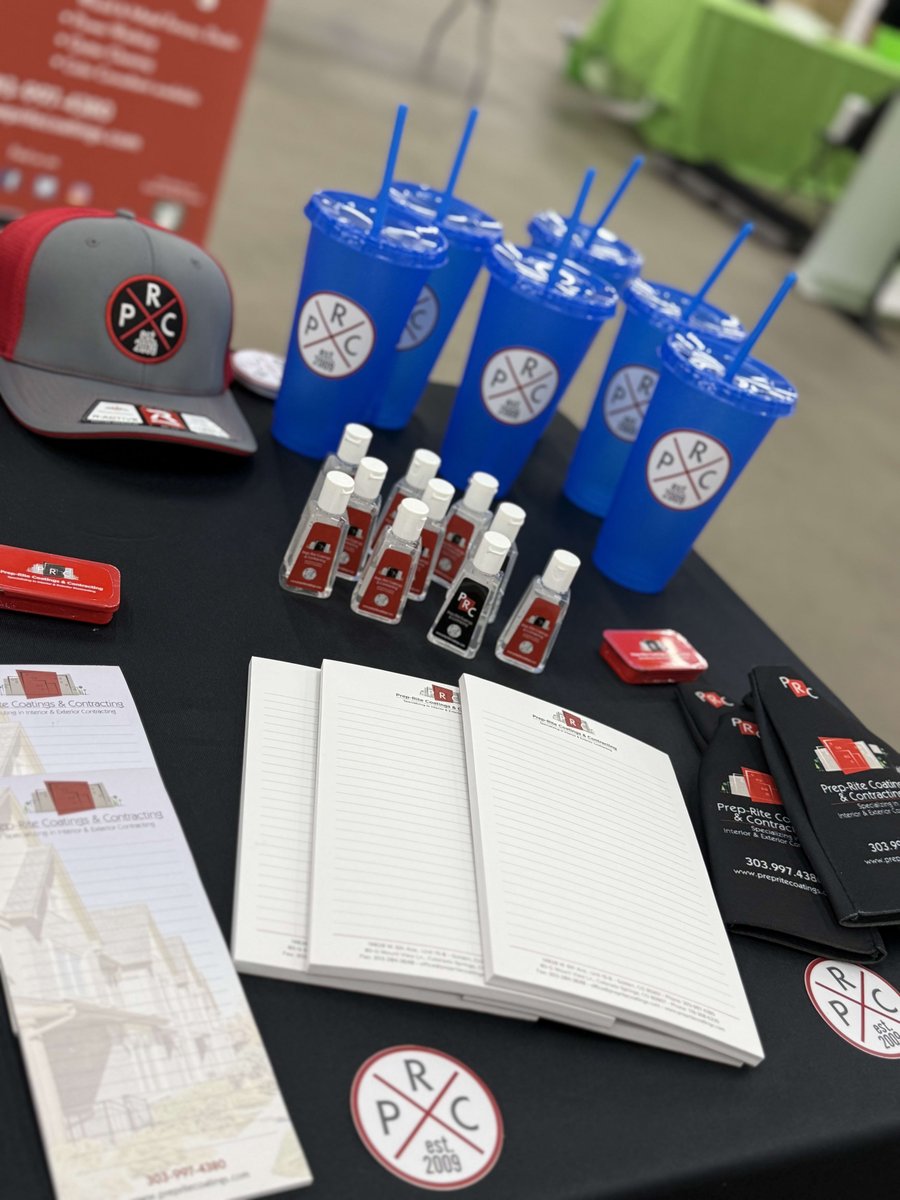 PRC_PrepRite's tweet image. Make sure you swing by the Prep-Rite booth, table 58 and grab some fantastic swag from your favorite contractor! We so appreciate the support and love attending such fun events! #buildingalegacy #prc #preprite #preprite303 #prepritecoatings #AAMD #maintancemania2026