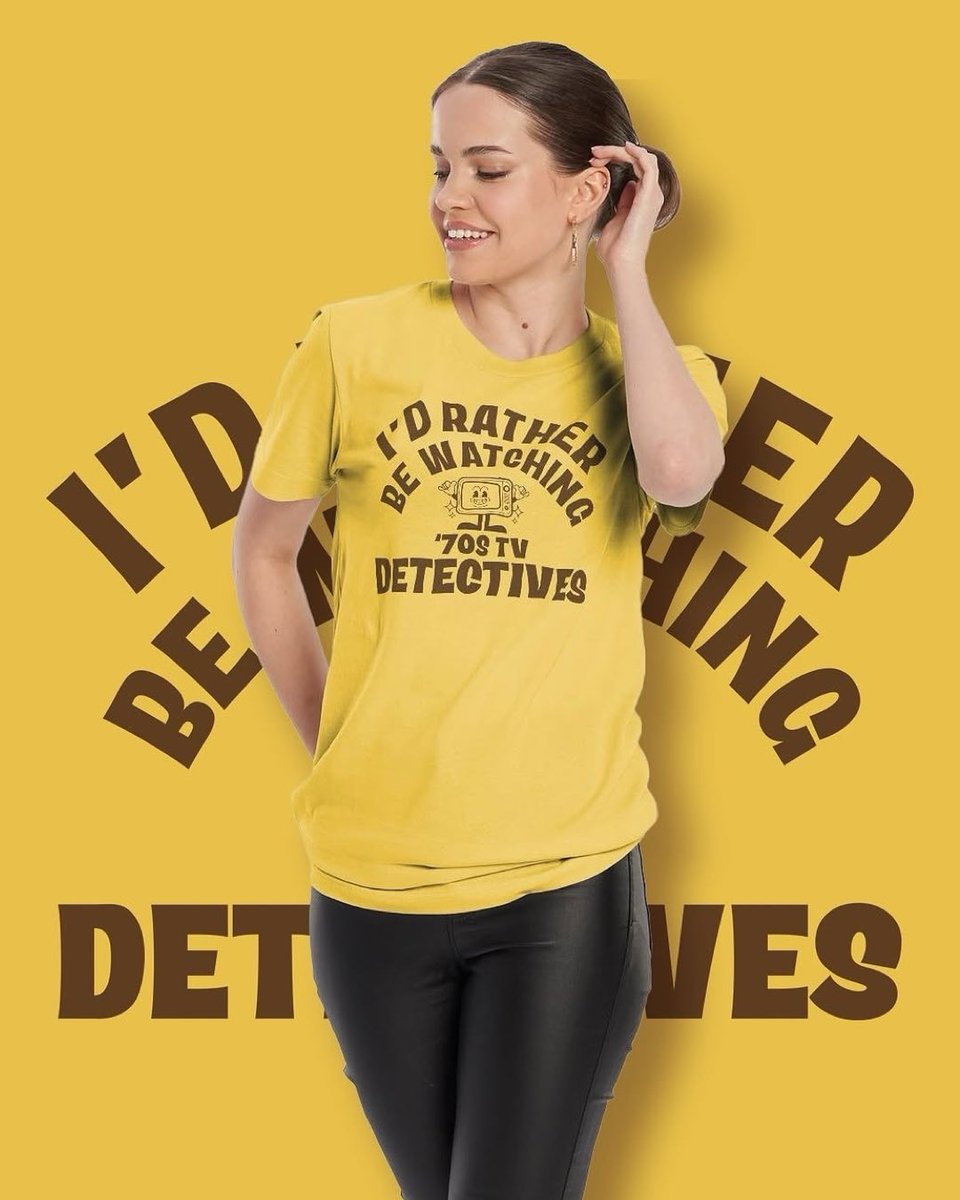 70sTVDetectives's tweet image. Declare your love for classic ‘70s detective shows in style, with this tee from our merch shop! 

LINK: 70stvdetectives-shop.fourthwall.com/products/id-ra… (link in bio)

#70stvderectives #merch #merchshop #retro