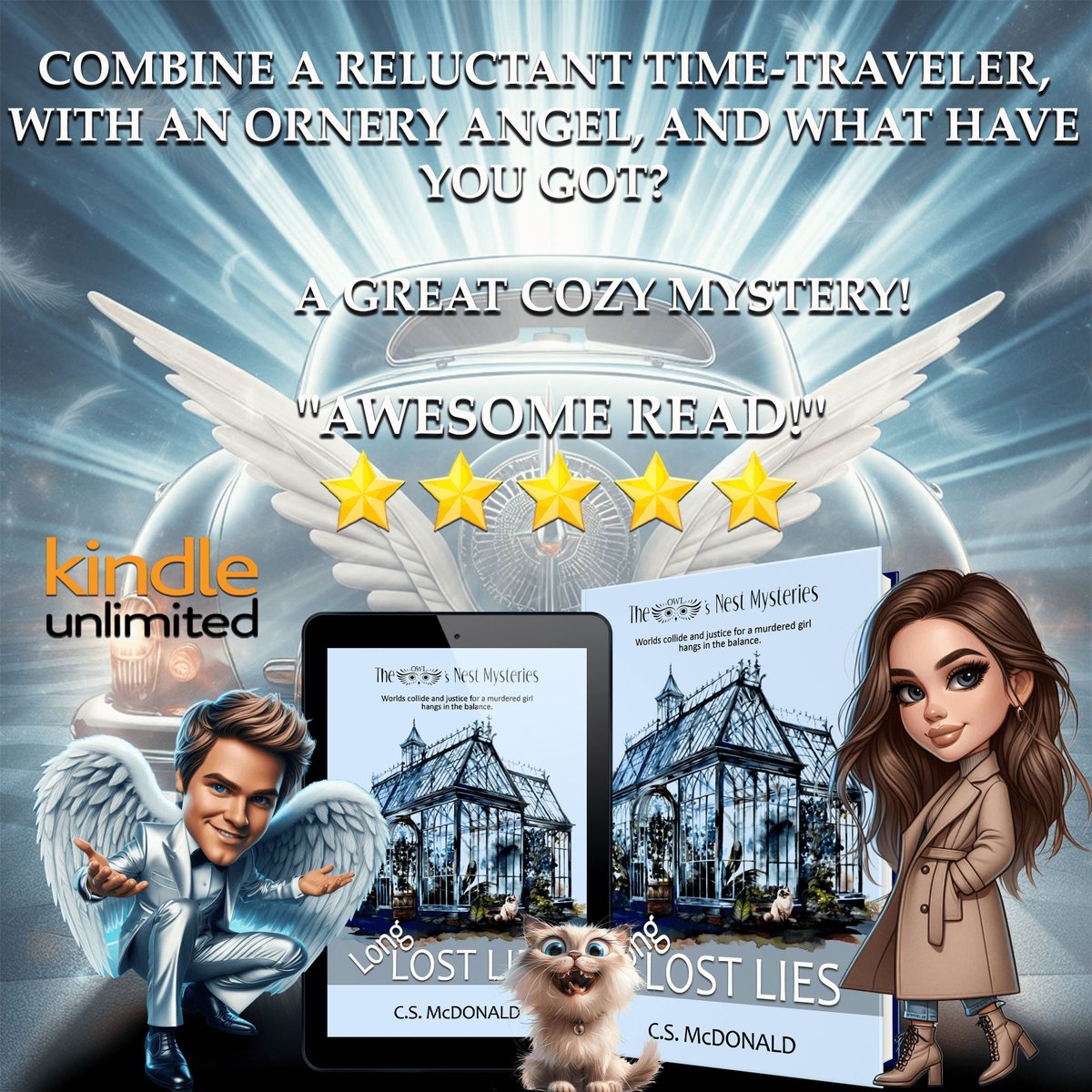 KathleenHarrym1's tweet image. LONG LOST LIES by @CSMcDonald7

Now Alexa Owl &amp;amp; her #ghostly detectives pierce the barriers of time to uncover the long-lost lies!          

#Paperback #Kindle

amzn.to/3I5LAd6 

#paranormal #MYSTERY #cozymystery