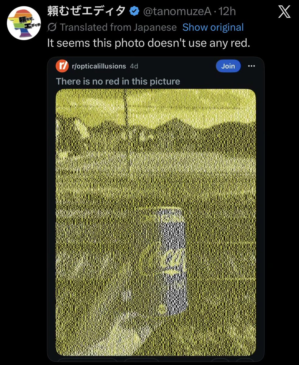 Red color is not used in this photograph