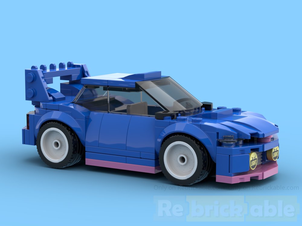 Rebrickable's tweet image. Ellen, blue version. by Legoautohaus reb.li/m/258948?spot=… #lego #rebrickable #legomoc