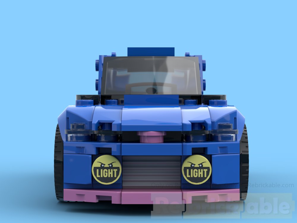 Rebrickable's tweet image. Ellen, blue version. by Legoautohaus reb.li/m/258948?spot=… #lego #rebrickable #legomoc