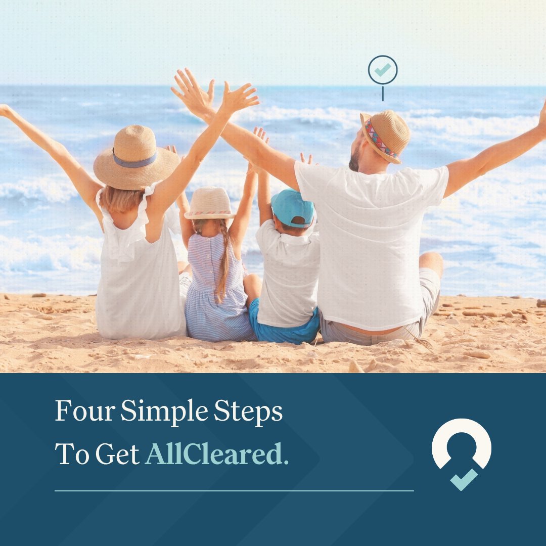GetAllCleared's tweet photo. Ready to start travelling again? 

AllCleared makes the process simple with our free online eligibility checker, flexible payment options, and secure 24/7 status tracking. Start your process today and take the first step toward travel freedom ➡️ https://t.co/UdJvg1I4IT https://t.co/9Q5TxYho39